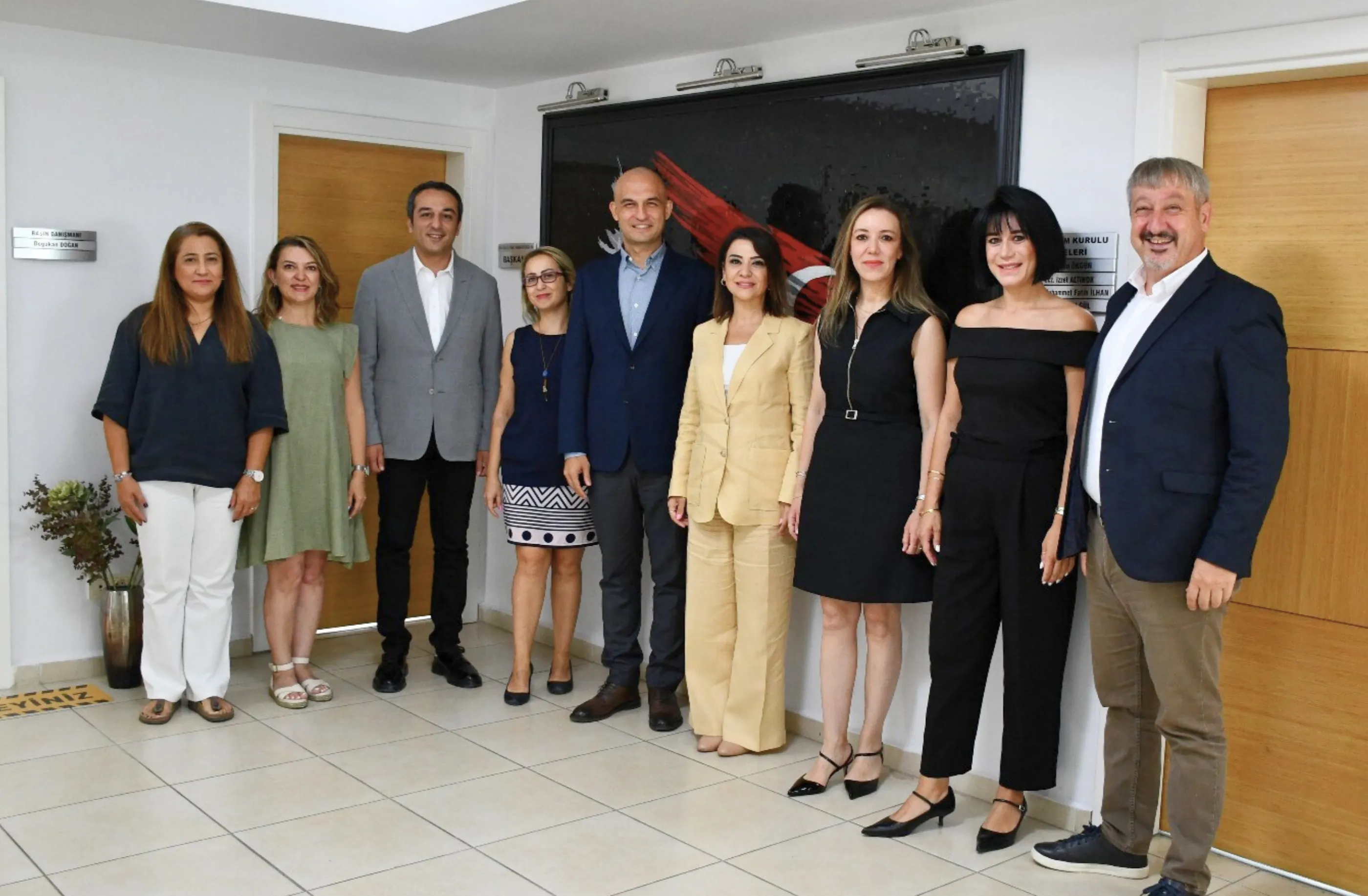 28. Dönem CHP Milletvekili Ecz. Gamze TAŞCIER Odamızı Ziyaret Etti