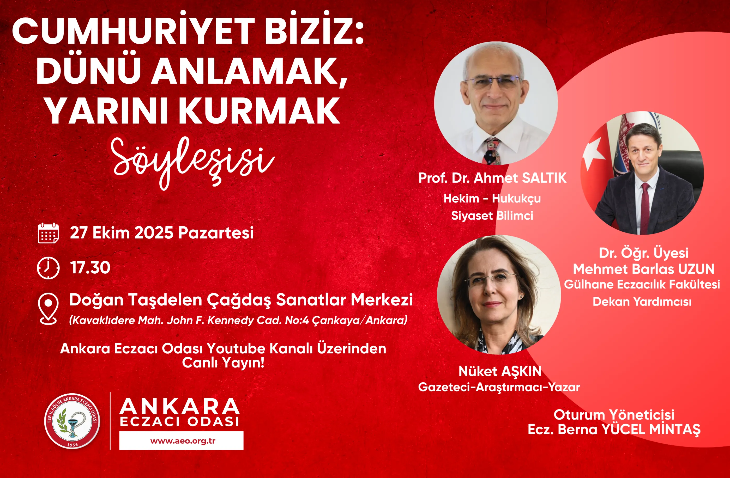 Cumhuriyet Biziz: Dünü Anlamak, Yarını Kurmak Söyleşisi Düzenliyoruz