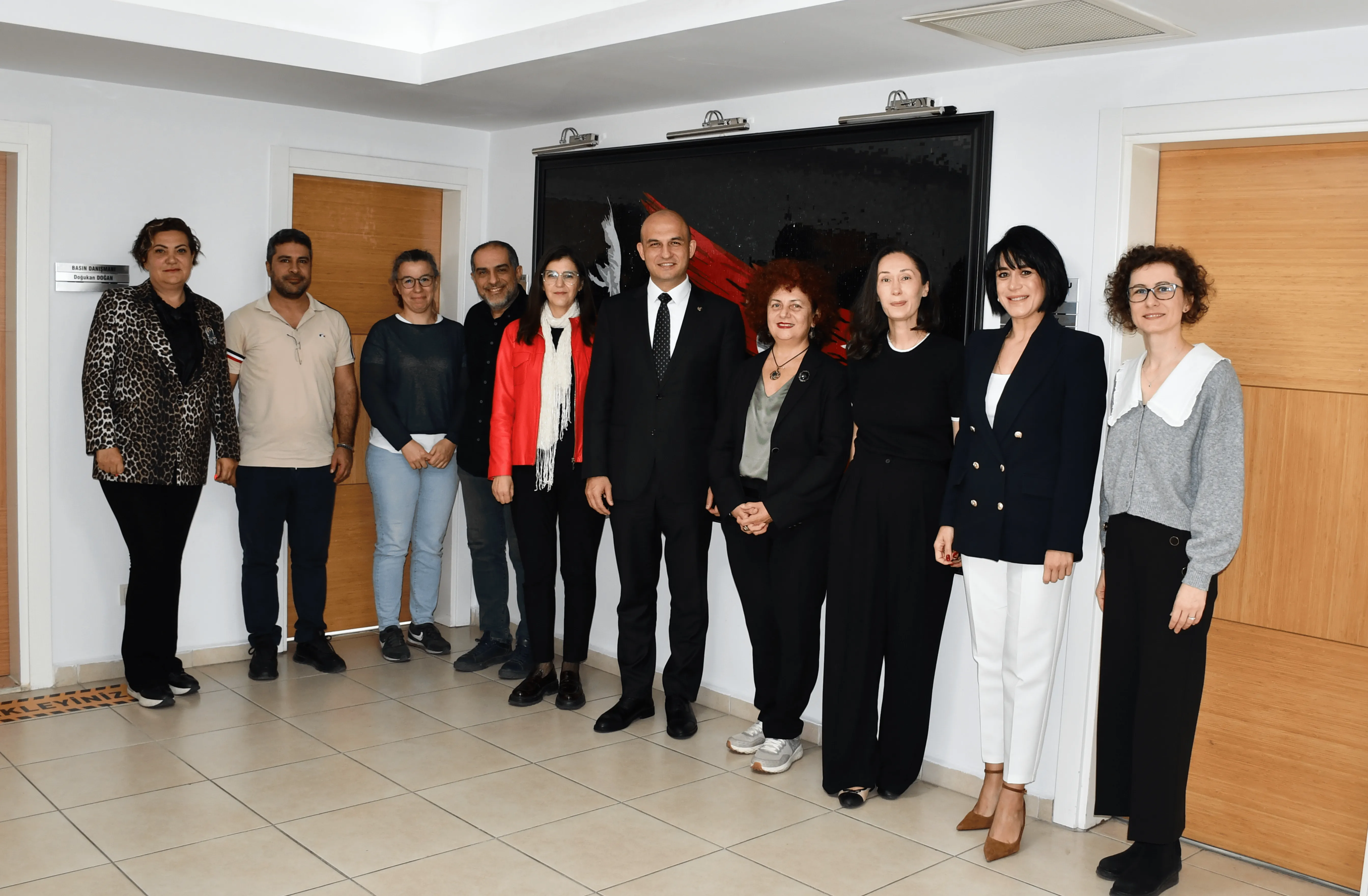 Ankara Üniversitesi Eczacılık Fakültesi Mezunları Derneği Odamızı Ziyaret Etti