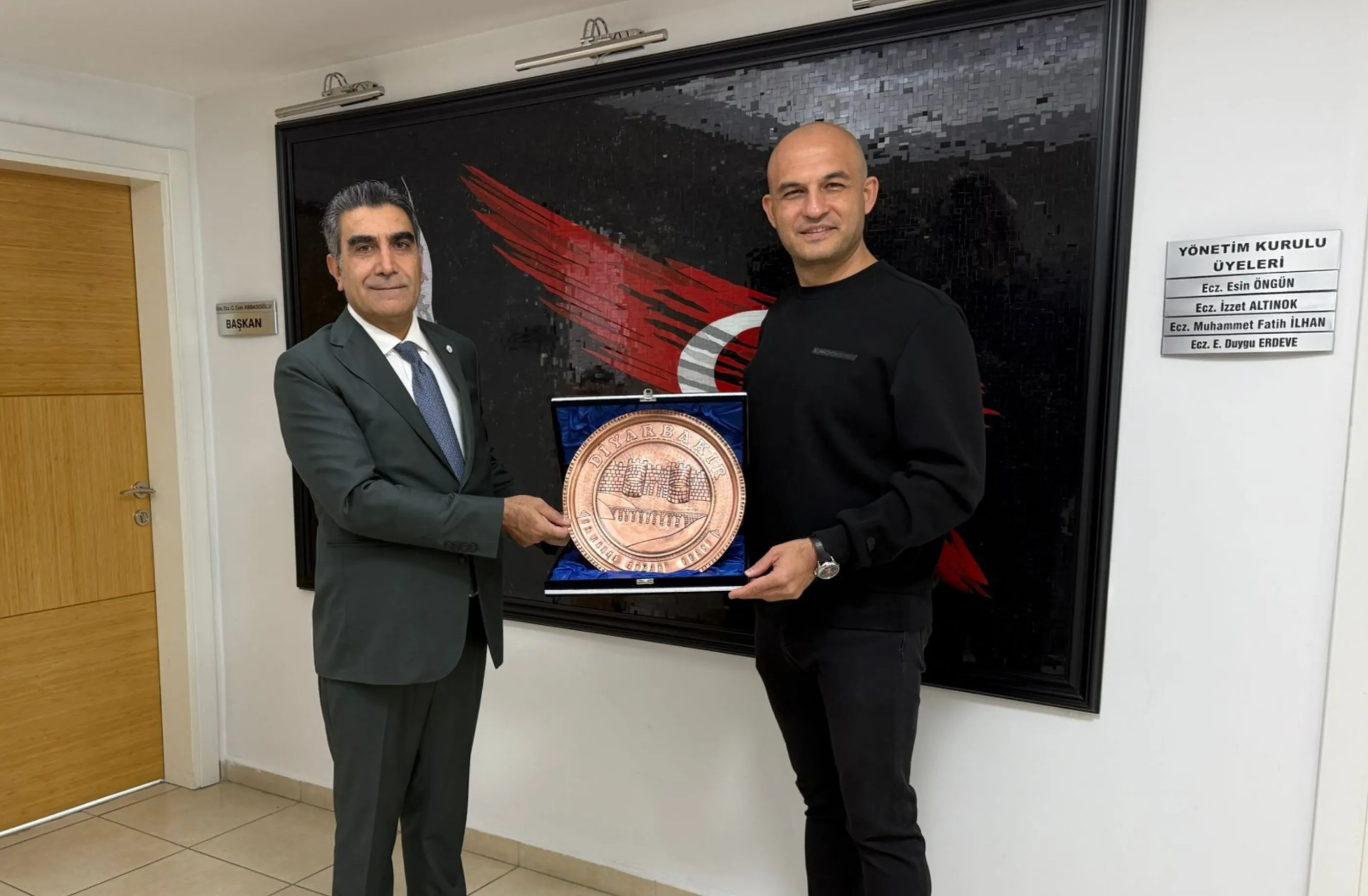 Diyarbakır Eczacı Odası Başkanı Ecz. Ahmet Turgay YAŞAR Odamızı Ziyaret Etti