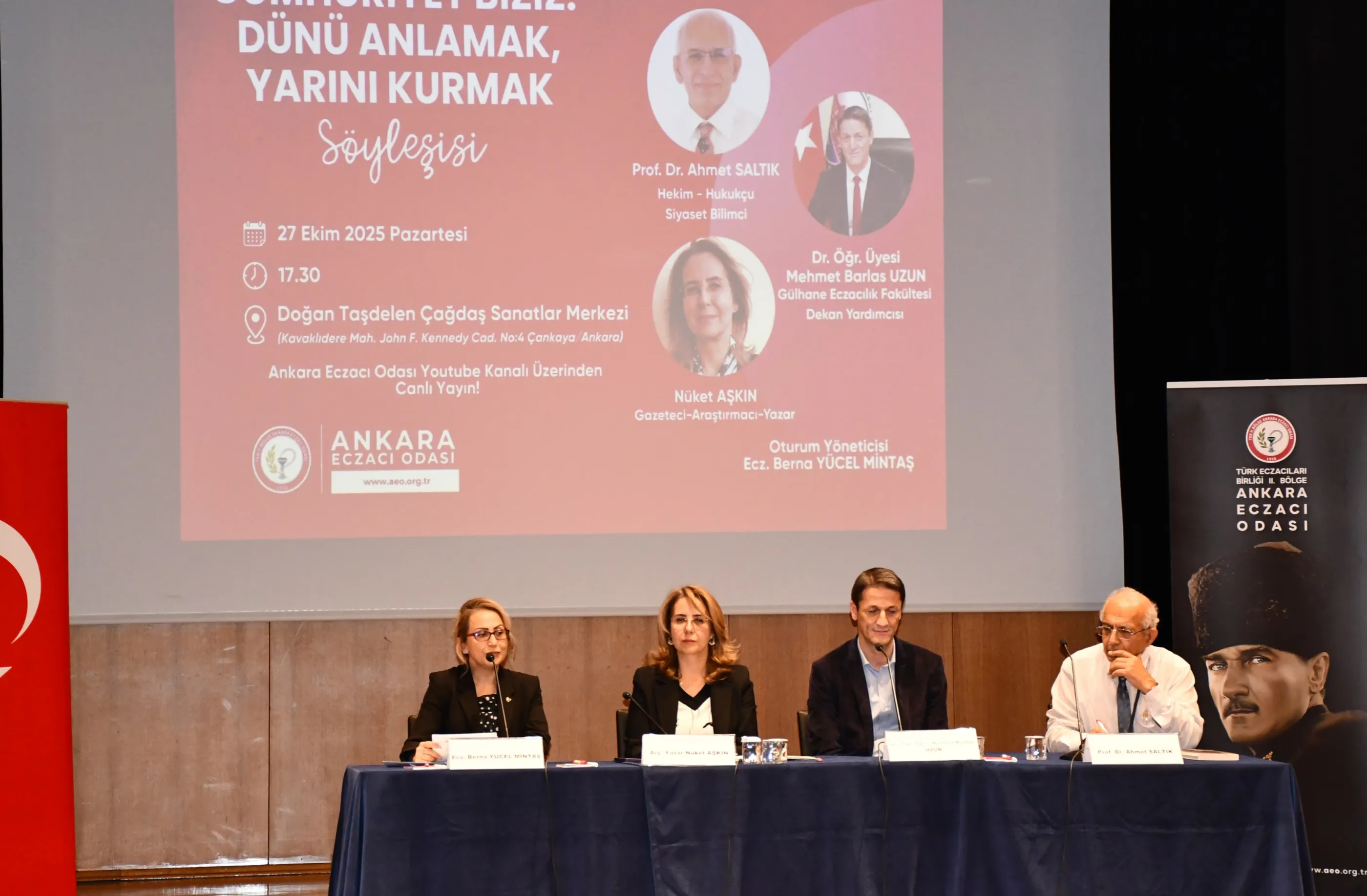 “Cumhuriyet Biziz: Dünü Anlamak, Yarını Kurmak” Söyleşisi Düzenlendi