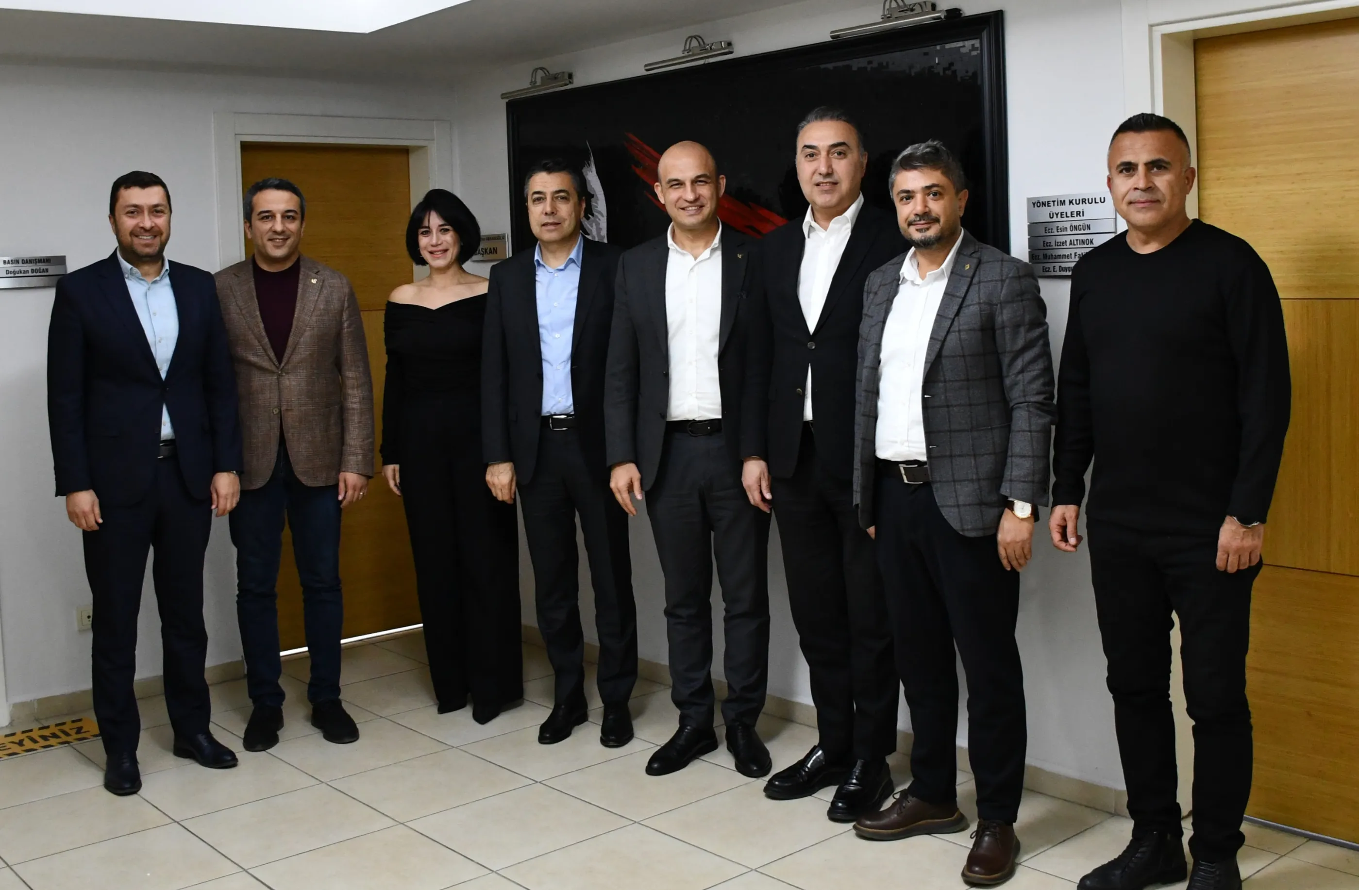 Çankaya ve Yenimahalle Belediye Başkan Yardımcıları Odamızı Ziyaret Etti