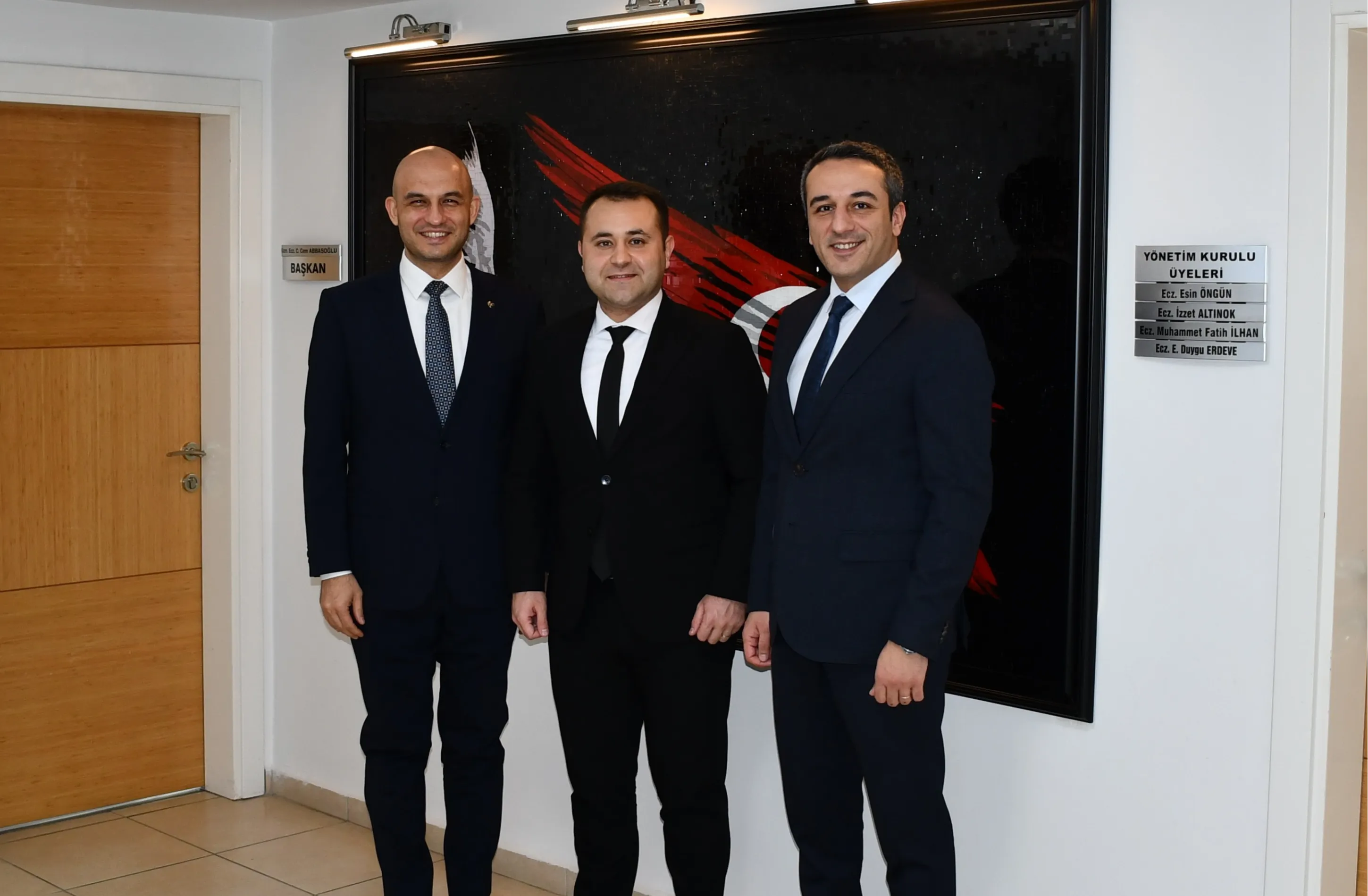 Osmaniye Eczacı Odası Başkanı Ecz. Çağatay KARAMAN Odamızı Ziyaret Etti