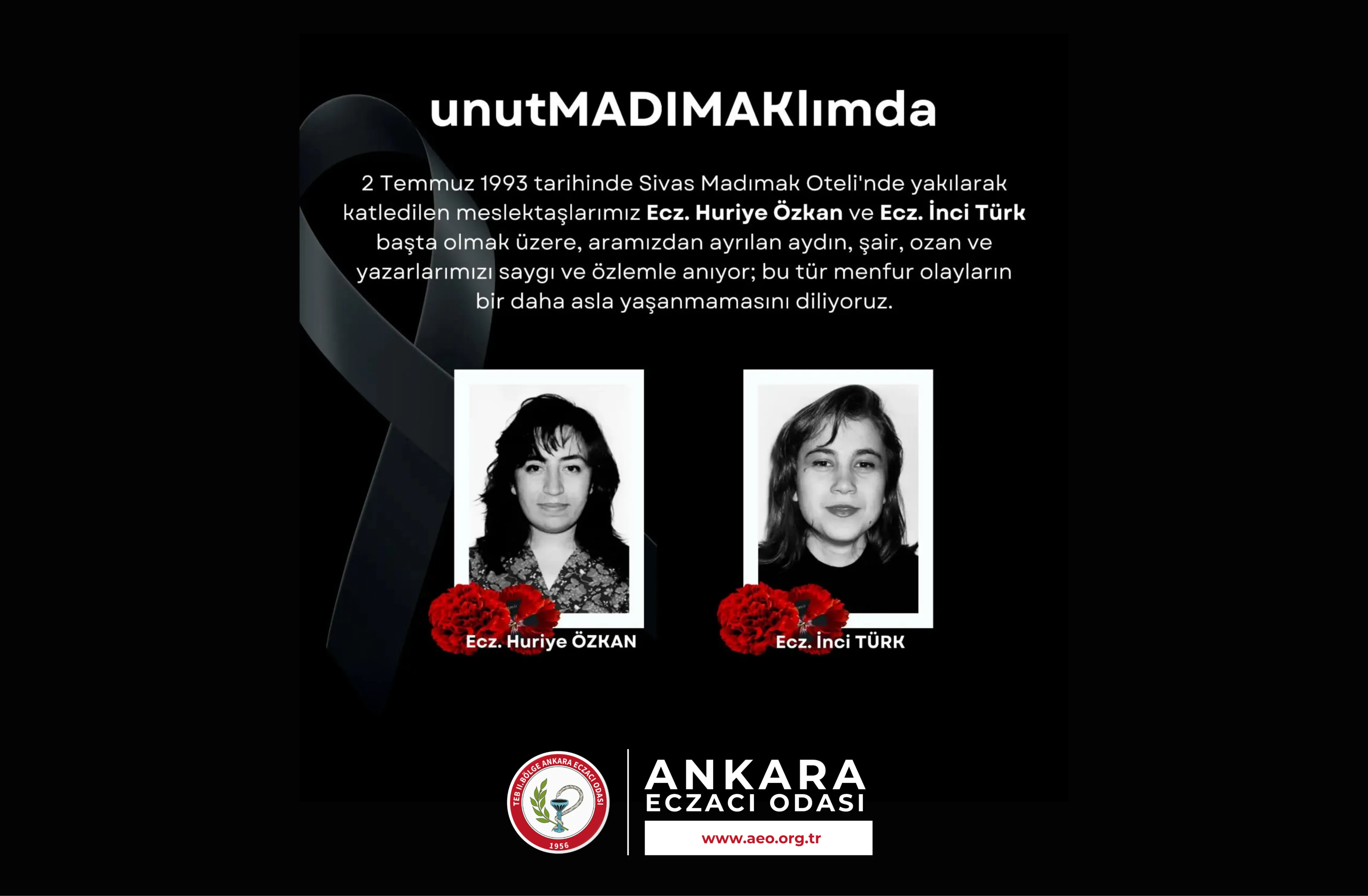 Madımak Katliamında Kaybettiklerimizi Saygıyla Anıyoruz