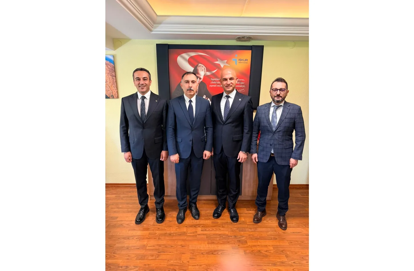 Yöneticilerimizden İŞKUR İl Müdürlüğü’ne Ziyaret