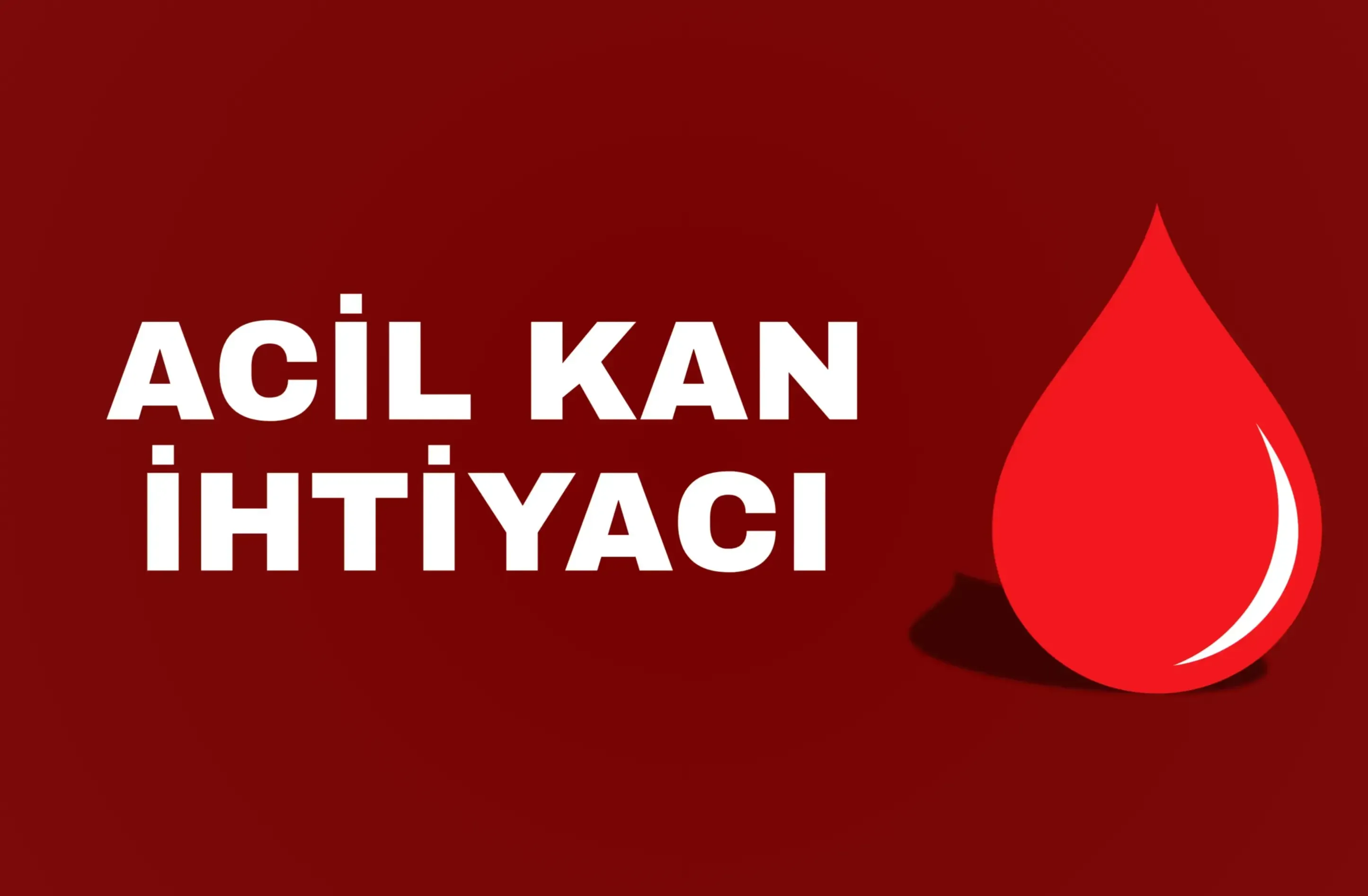 Acil A Rh (-) Trombosit Kan İhtiyacı