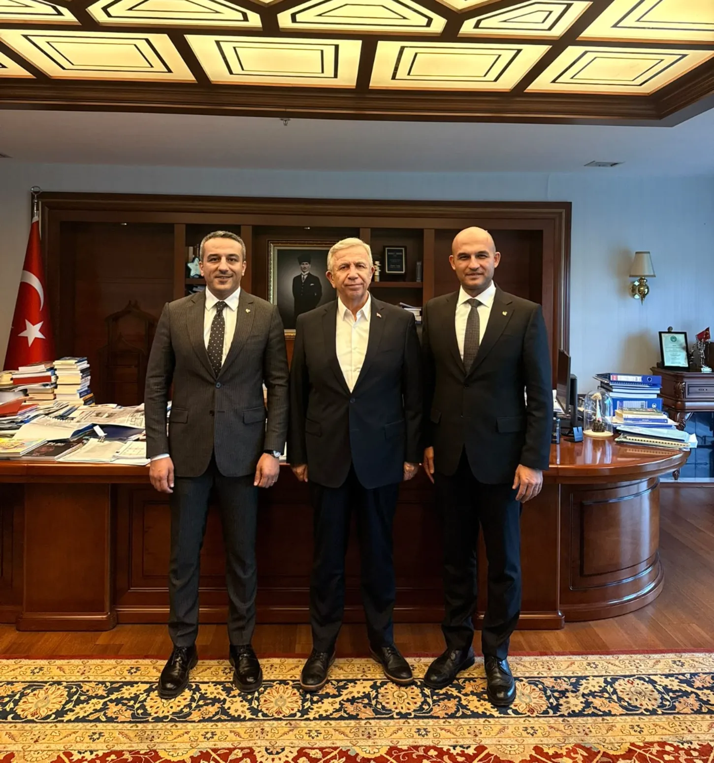 Yöneticilerimizden Ankara Büyükşehir Belediyesi'ne Ziyaret