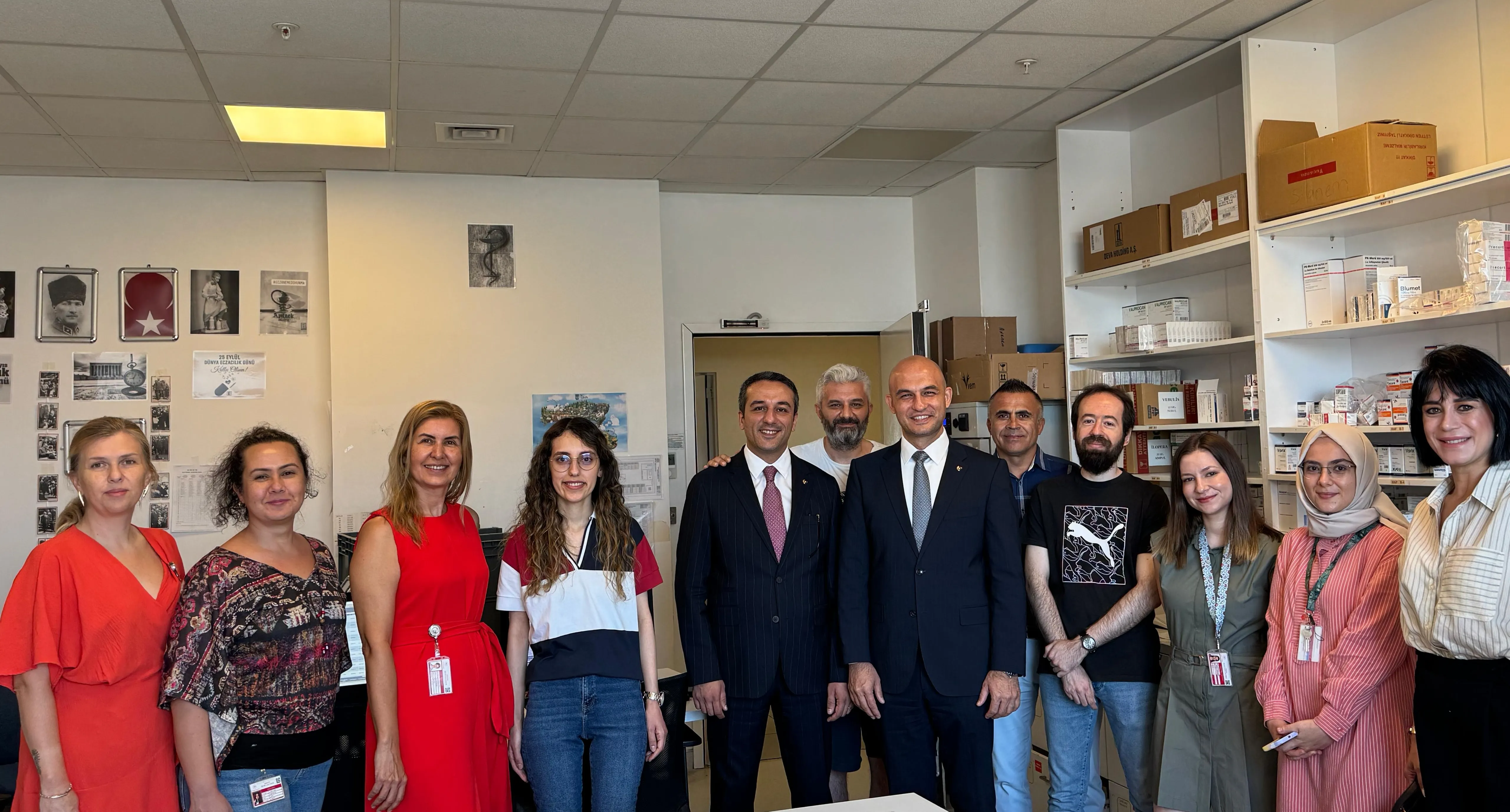 Oda Yöneticilerimiz Bilkent Şehir Hastanesi'ndeki Meslektaşlarımızla Bir Araya Geldi