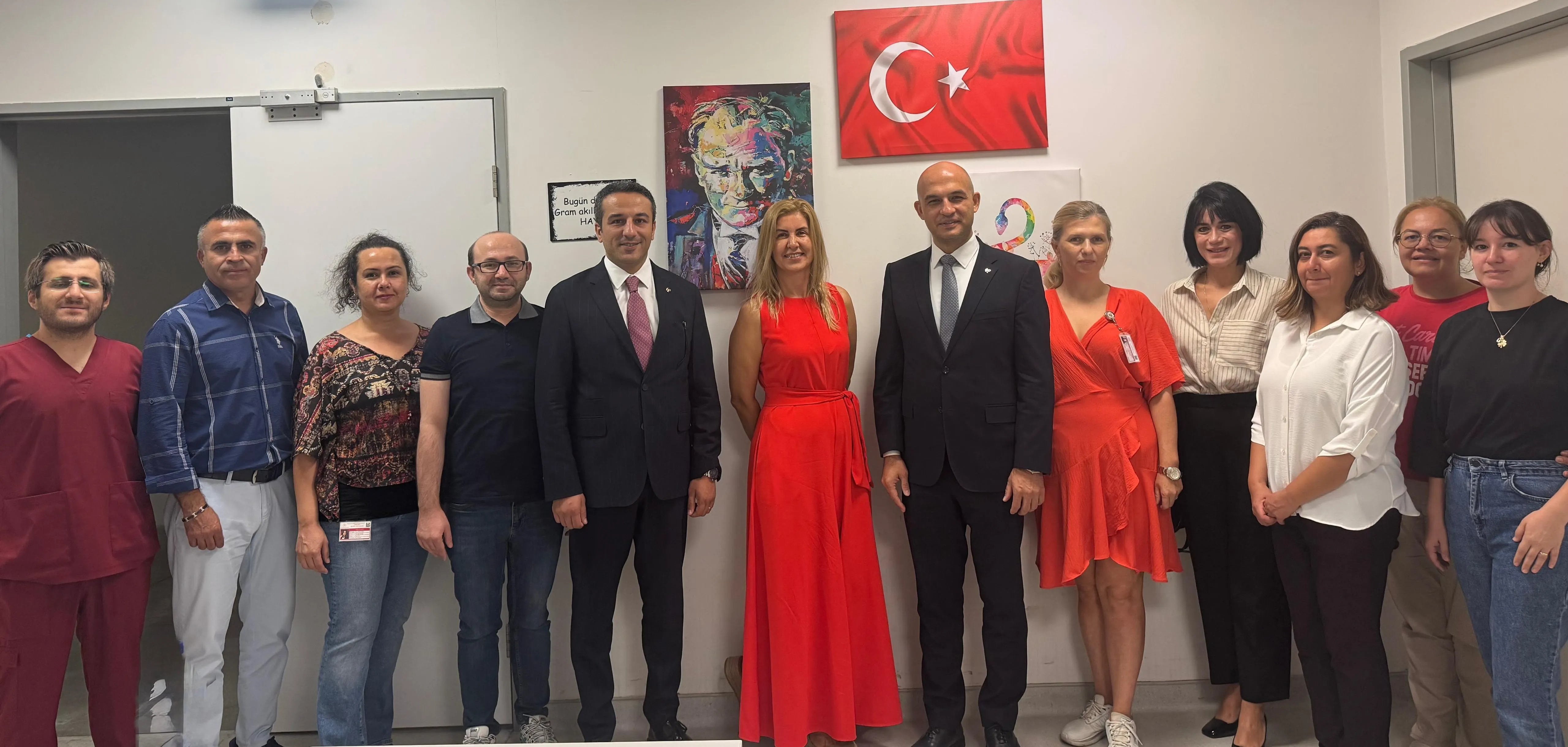 Oda Yöneticilerimiz Bilkent Şehir Hastanesi'ndeki Meslektaşlarımızla Bir Araya Geldi