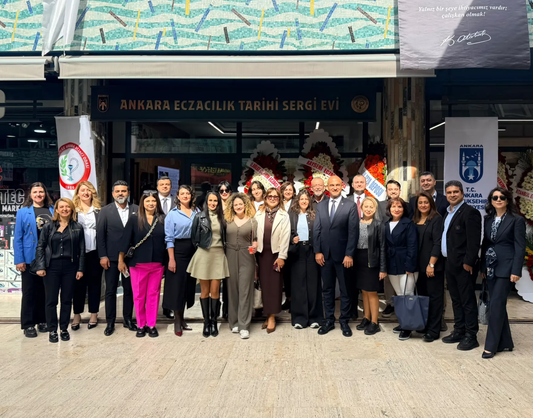Ankara Eczacılık Tarihi Sergi Evi Açıldı